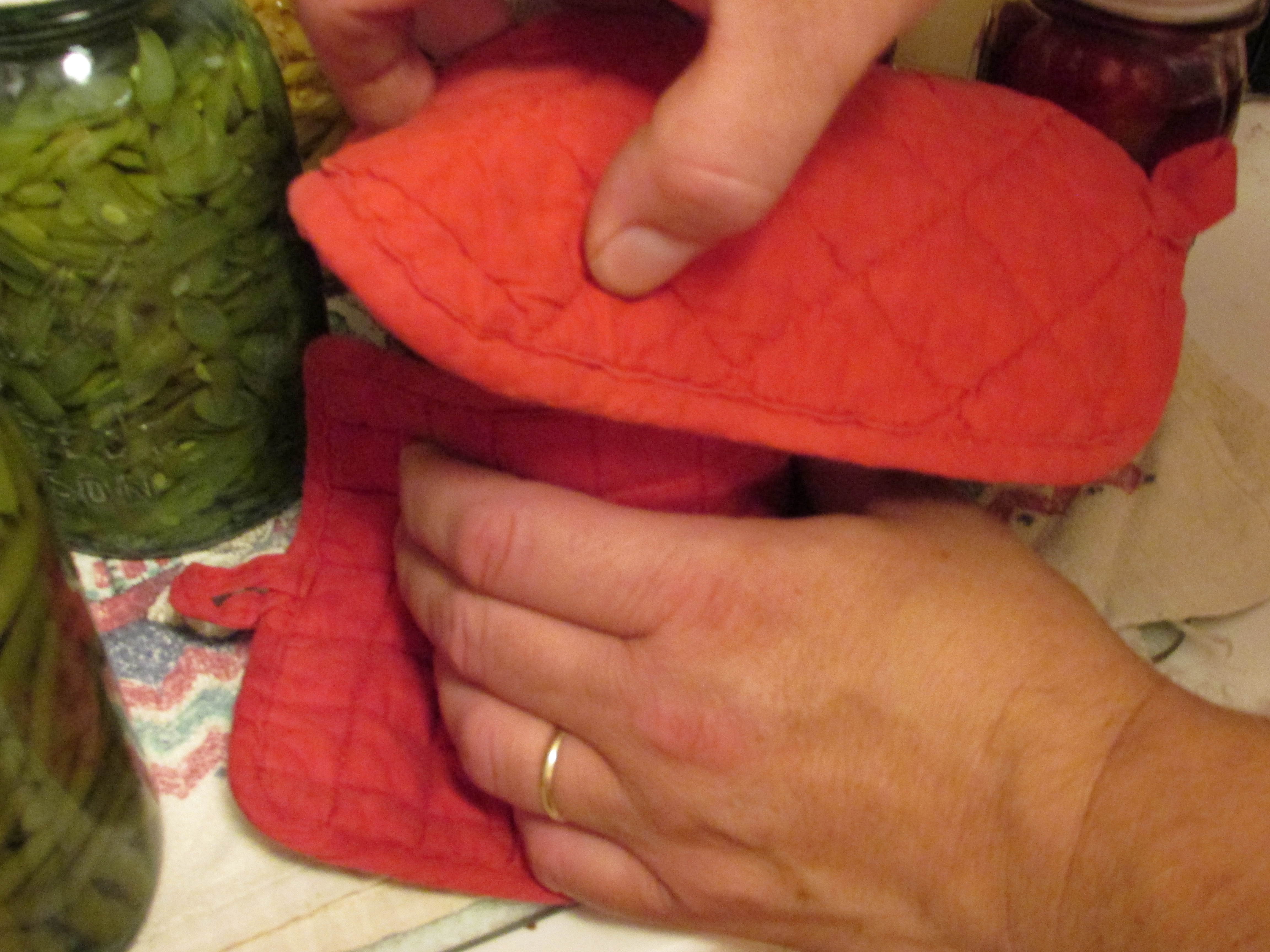 Wood Cookstove Cooking How to Can with Antique Zinc Canning Lids