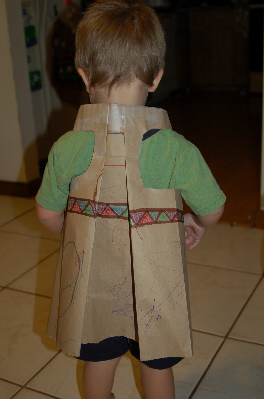 How to Make an Indian Costume with a Paper Bag