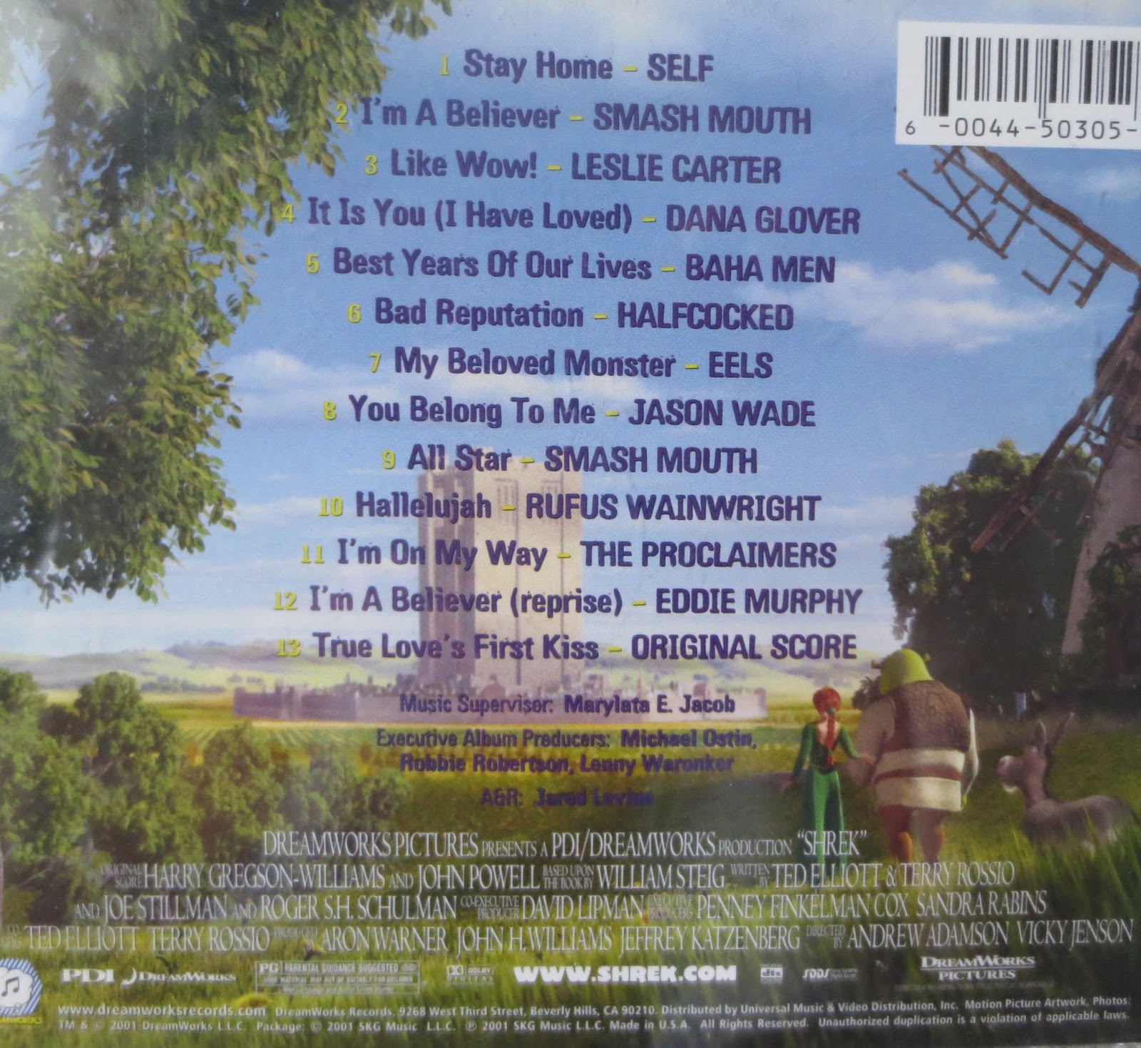 Песни из шрека слушать. Shrek" (2001) Эдди Мерфи. Шрек OST. OST Shrek 2001. Компакт диск Шрек.