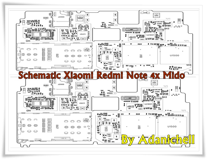 Redmi 10 схема платы