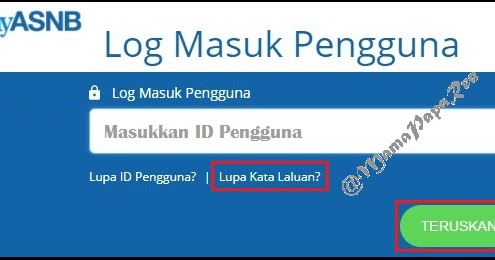 Contoh Kata Laluan Asb