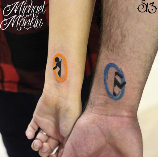 Diese Coole portal-tattoos