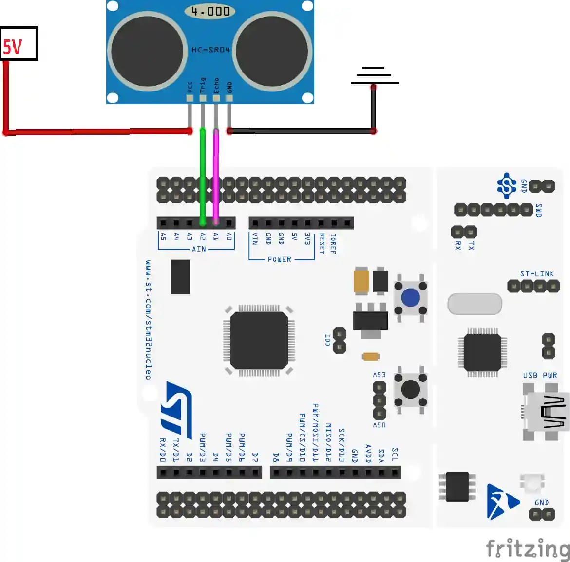 STM32CubeIDE Ultrasonic Distance HC-SR04 With STM32F103C8T6, 40% OFF