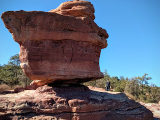 Balancing Rock at Garden of the Gods, Colorado Springs