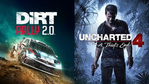 هذه فرصتك الأخيرة لتحميل لعبة Uncharted 4 و Dirt Rally 2.0 بالمجان على جهاز PS4 