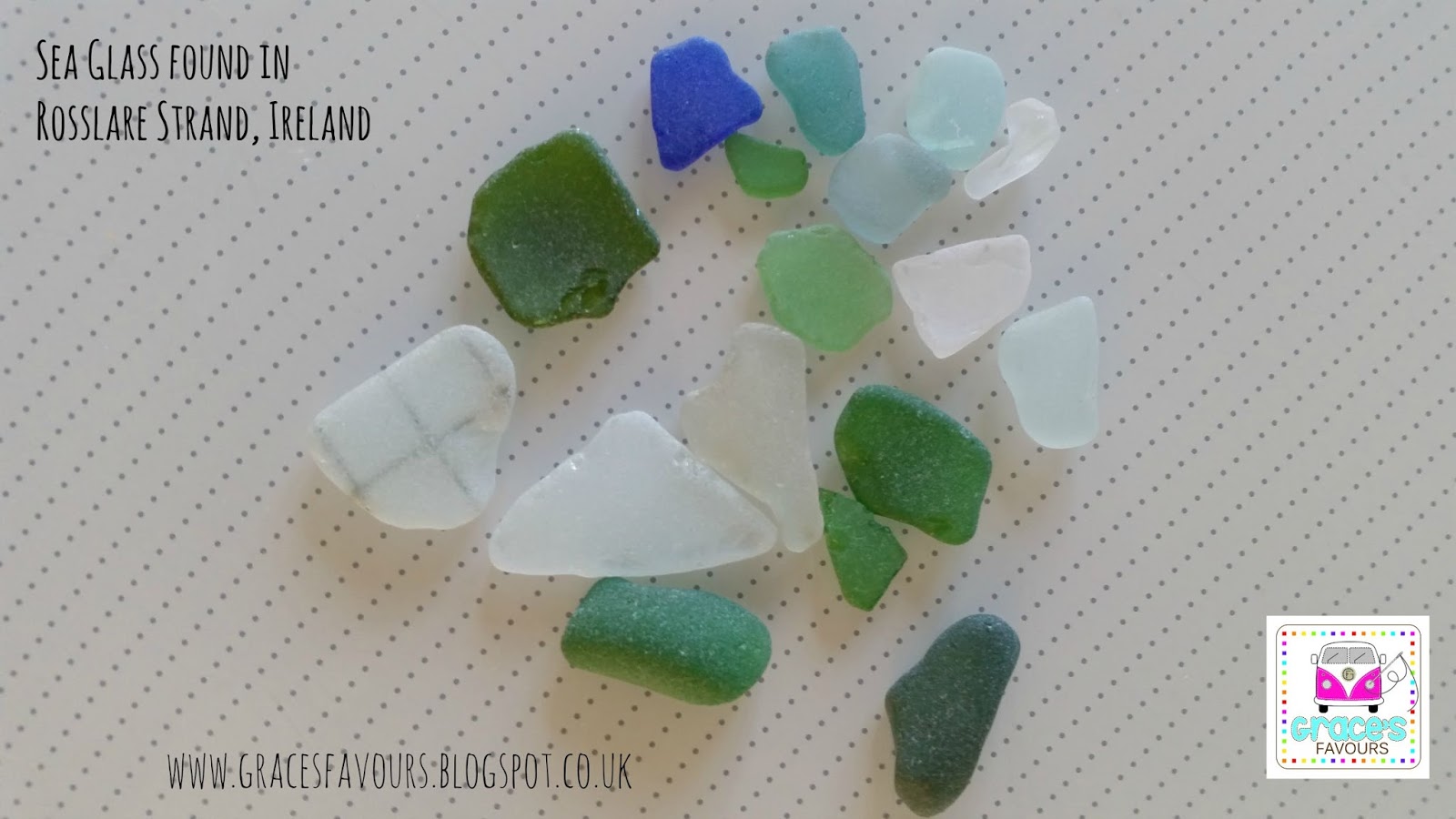 Grace's Favours Craft Adventures How to polish sea glass (and get