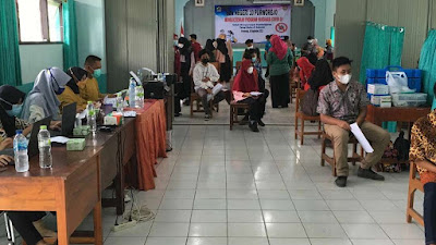 Polres Purworejo Gelar Vaksinasi di SMA N 10 Purworejo
