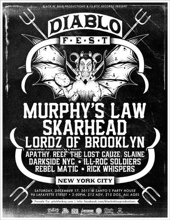 Take Your Shot Fanzine Flyer Diablo F.E.S.T