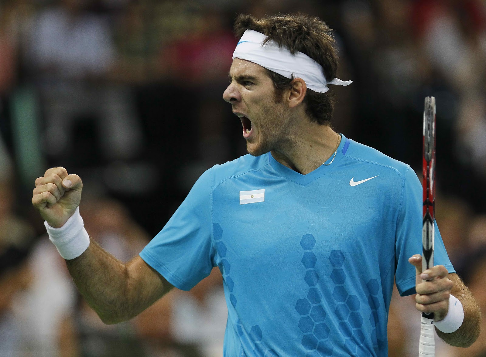 Información Deportiva: Con Del Potro, se entrena el equipo completo de