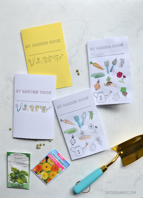 printable garden book for kids