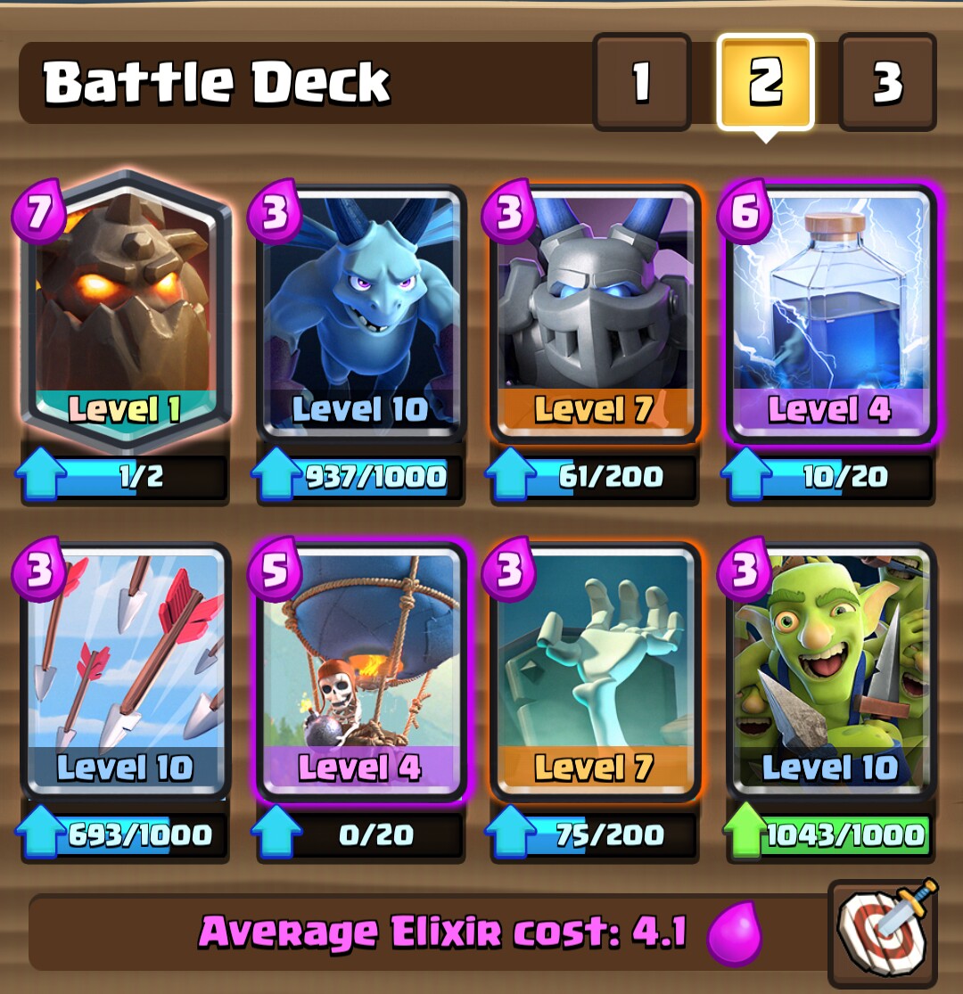 LAVA HOUND AND BALLOON DECK Weekly Clash Royale