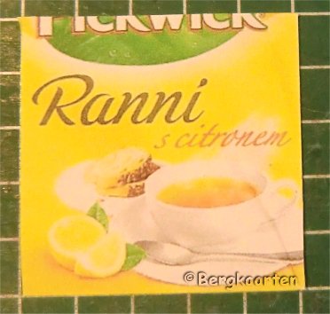 Theezakjes vouwen: Pickwick Ranni s citronem