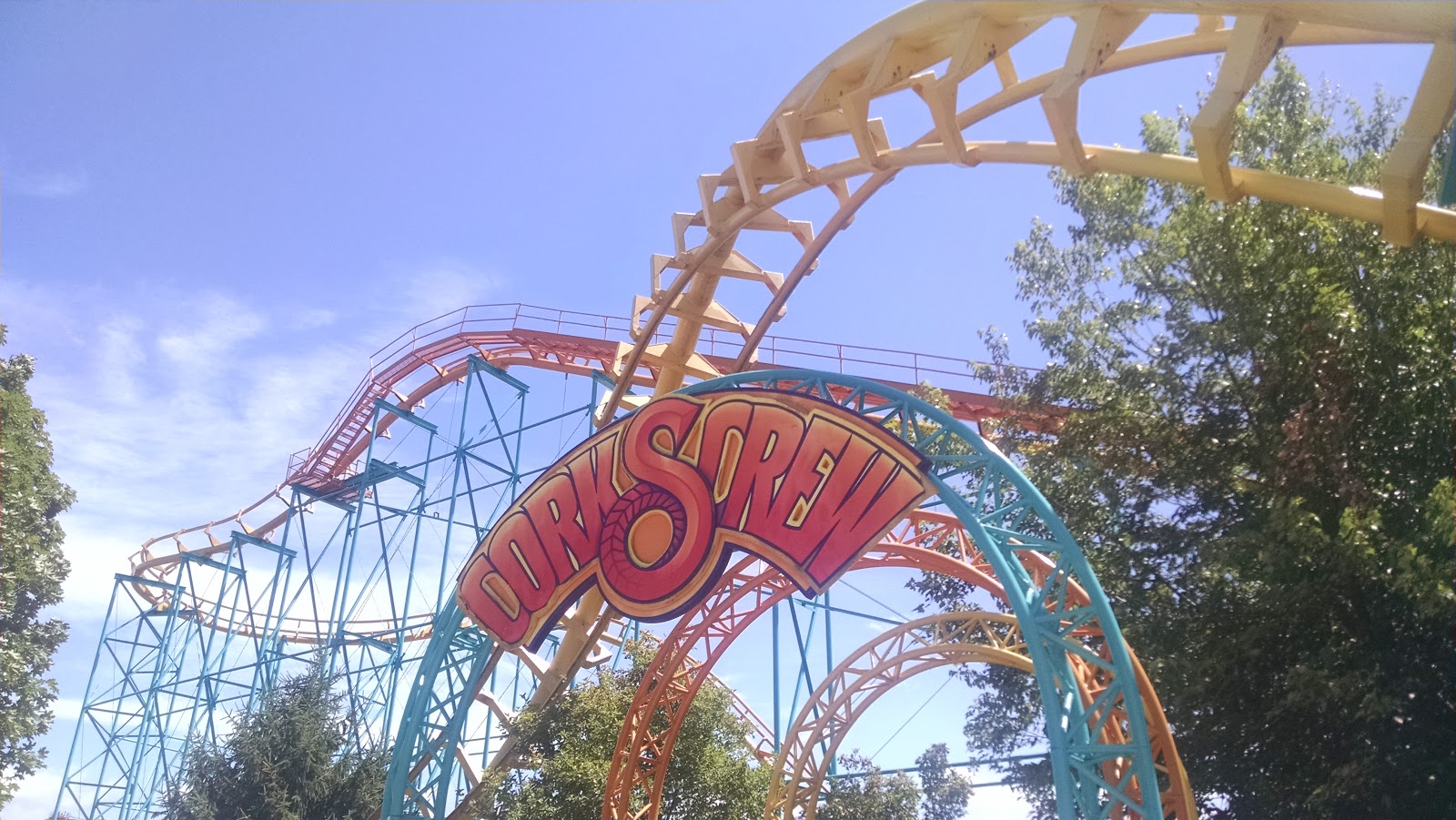 Muskegon, MI Michigan's Adventure Corkscrew Explore This City