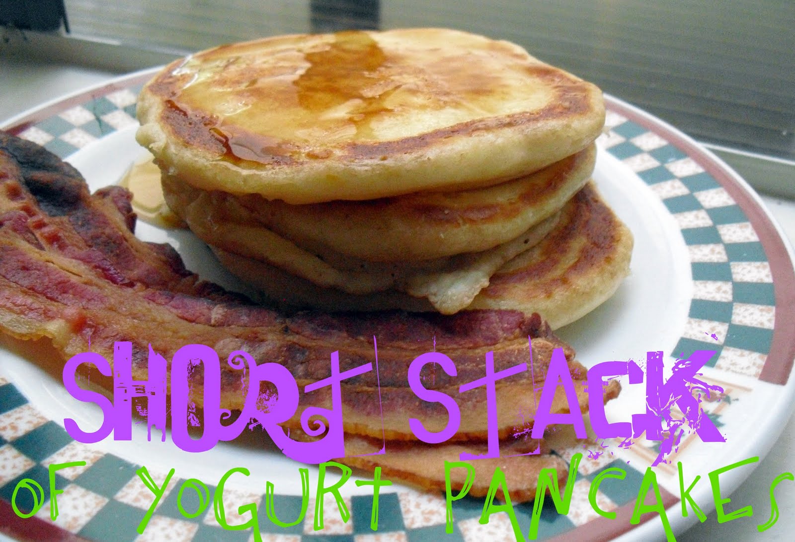 Attack of the Hungry Monster: Short Stack of Fluffy Yogurt Pancakes