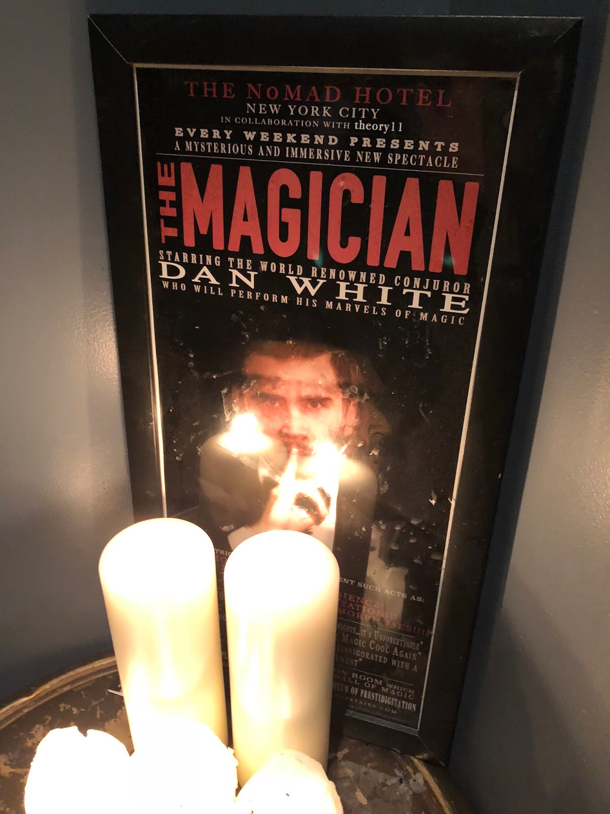 Propelled Pasteboards Dreaming of a Dan White Christmas The Magician