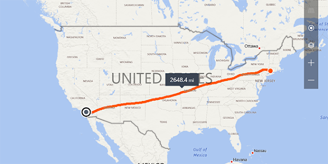 How to calculate the distance between cities