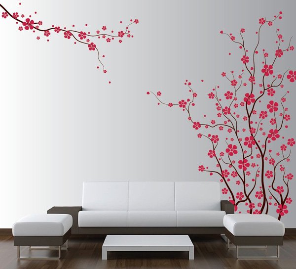 45 DECORACIONES DE DORMITORIOS CON WALLPAPERS - I PARTE