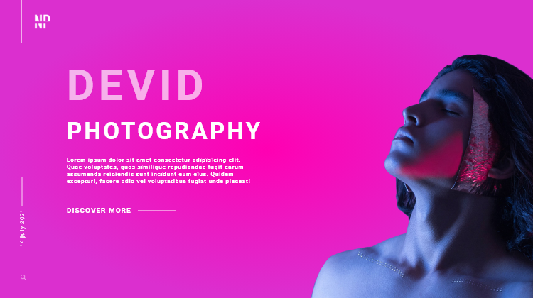 How To Create Neon Effect Website Using Html and CSS Only | Coding Karunadu