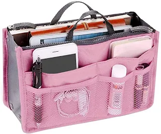 Crochet organiser bag