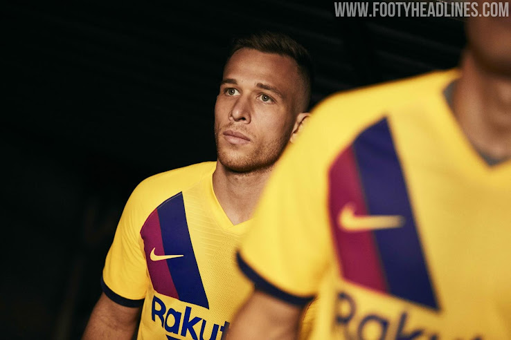 barcelona yellow jersey 2019