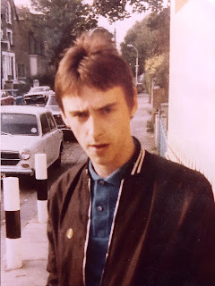 Paul Weller outside the Townhouse Studios in 1979