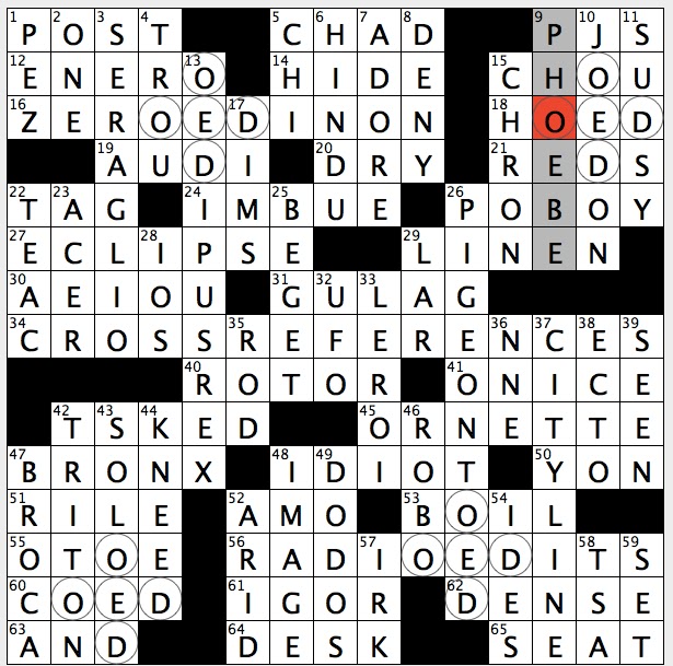 Rex Parker Does the NYT Crossword Puzzle: Sagan wrote about his brain / WED  1-6-16 / gibbon zoo primate / Sikorsky of aviation / Taiwanese PC maker /  Automaker whose name means