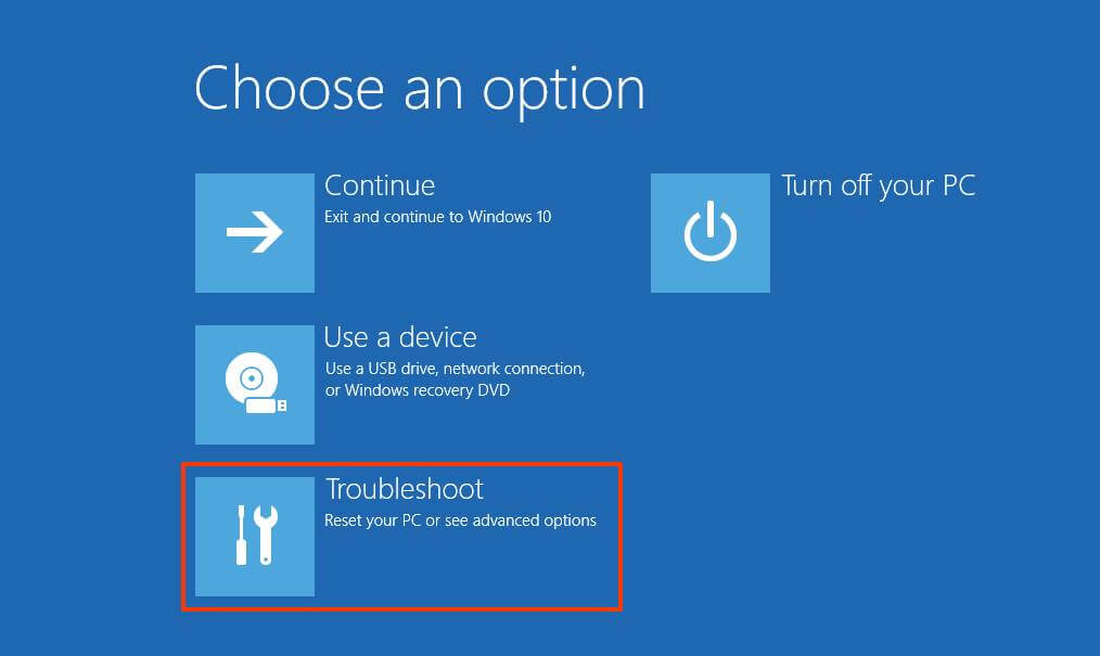 advanced startup troubleshoot