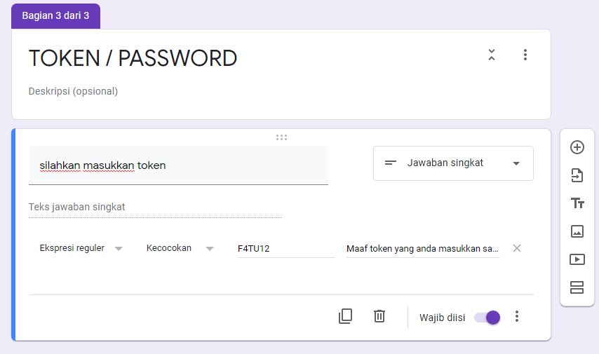 Cara Membuat Token Di Google Form Gurune Fatur