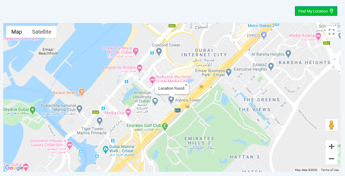 Internet At My Address Map Integrating Oracle Apex With Google Maps | Find Your Location
