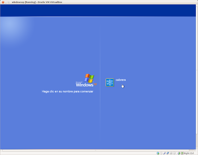 Ya podemos ejecutar normalmente nuestra maquina virtual normalmente en virtualbox