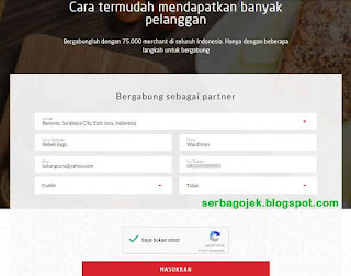 cara kerjasama dengan gojek