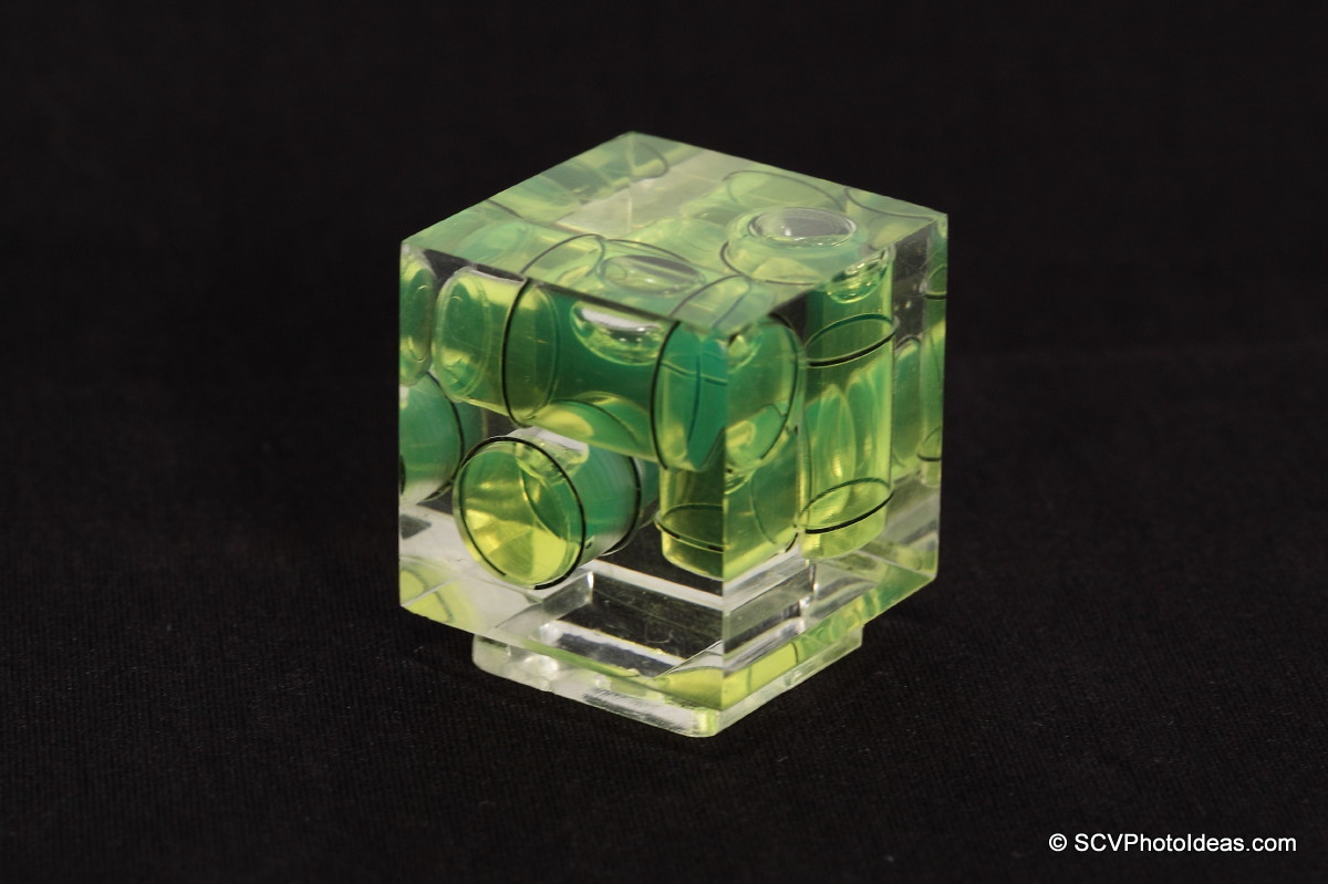 S.C.V. Photography Ideas Hot Shoe 3Axis Spirit / Bubble Level Reference