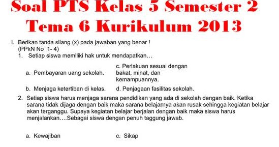 Menjelajahi Energi dan Perubahannya: Kupas Tuntas Soal PTS Kelas 3 Semester 2 Tema 6 Menjelajahi Energi dan Perubahannya: Kupas Tuntas Soal PTS Kelas 3 Semester 2 Tema 6