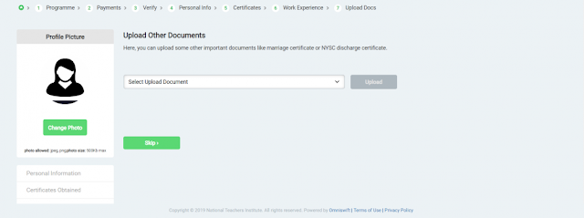 NTI Application Form 2019/2020 [Photos] | NCE, BDPs, PTTP & PGDE