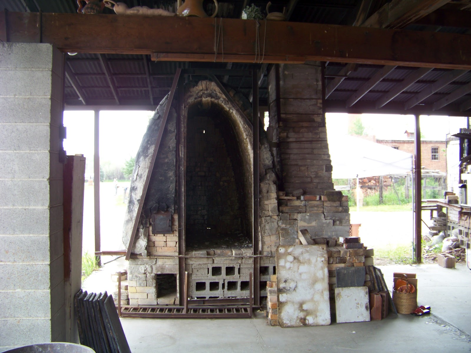 CMU 442 Kiln Construction Jake Allee Wood Fired Cross Draft Kilns