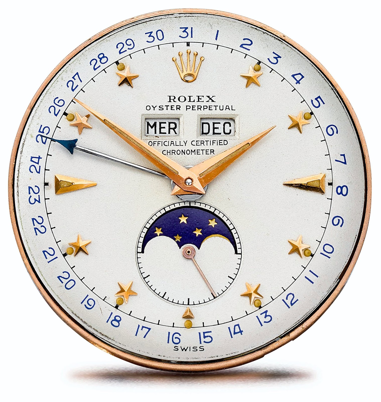 The Complete History of The Rolex Moon Phase