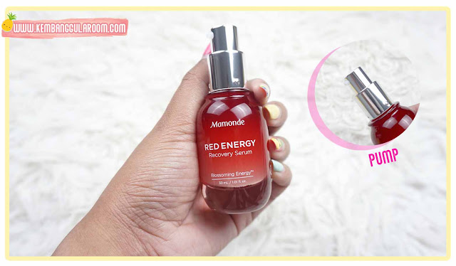 mamonde red energy recovery serum