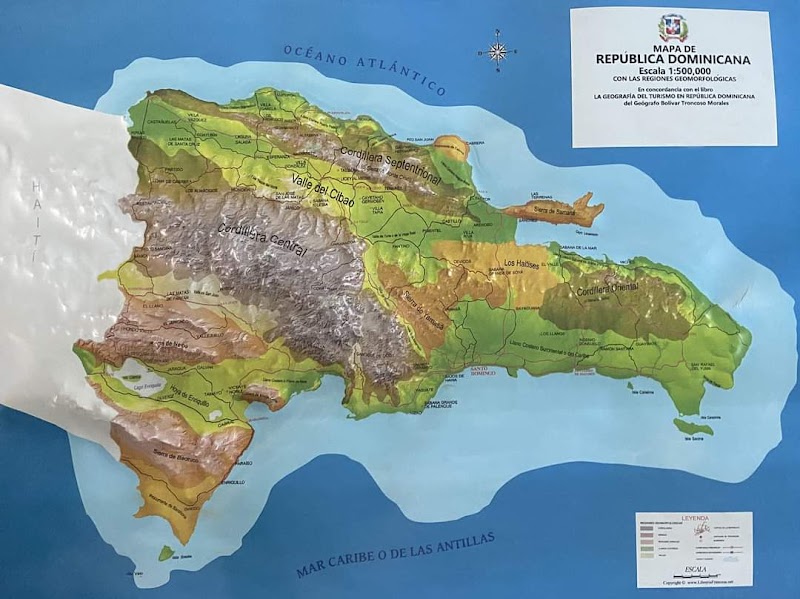 Geografía física de la isla de Santo Domingo 