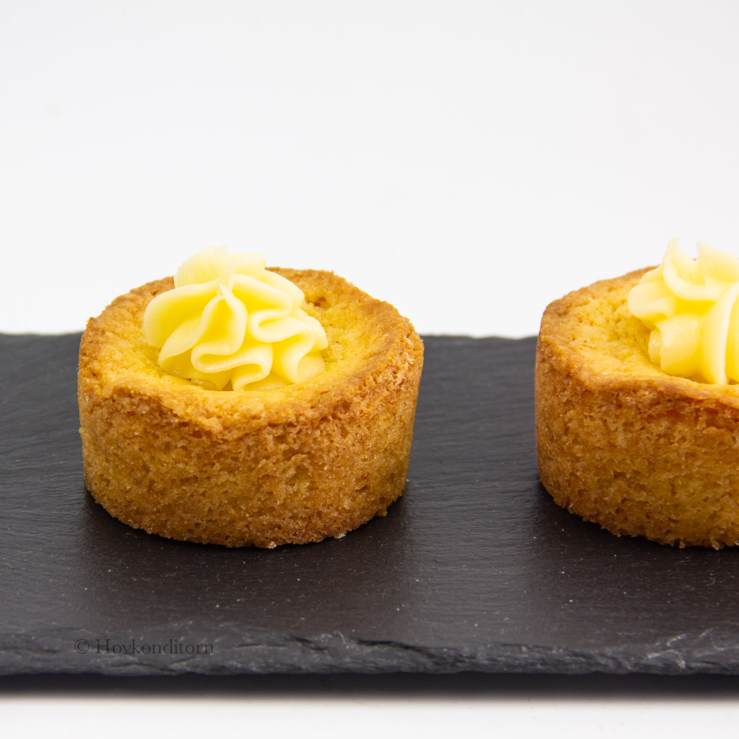 Custard Filled Lemon Muffins