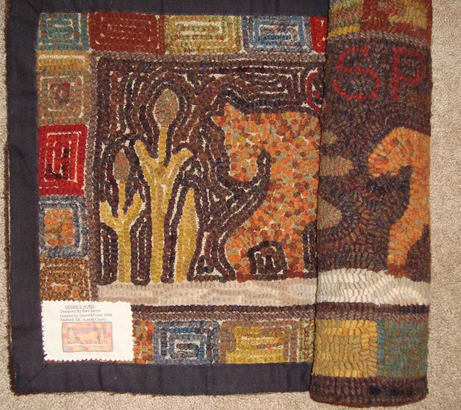 Saundra of Woodland Junction Types of Rug Binding