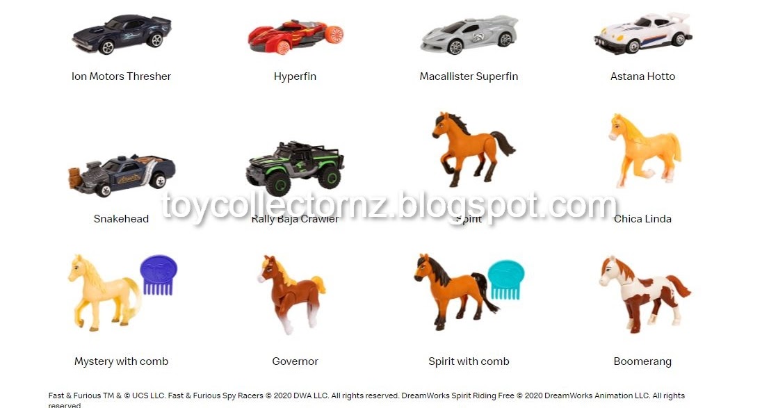 happy meal fast and furious 2020