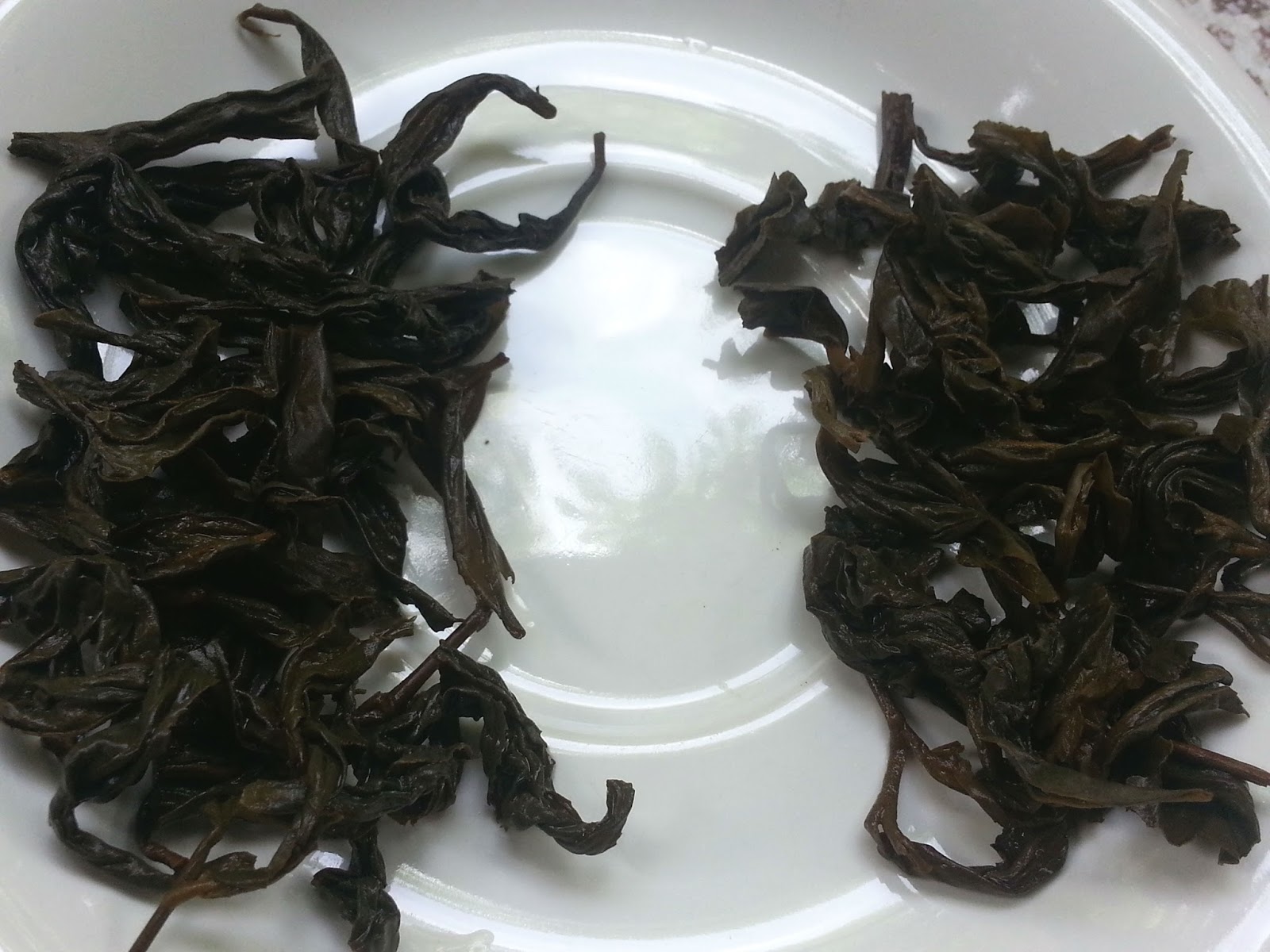 Tea in the ancient world Comparing aged teas, 21 and 30 year old Chin