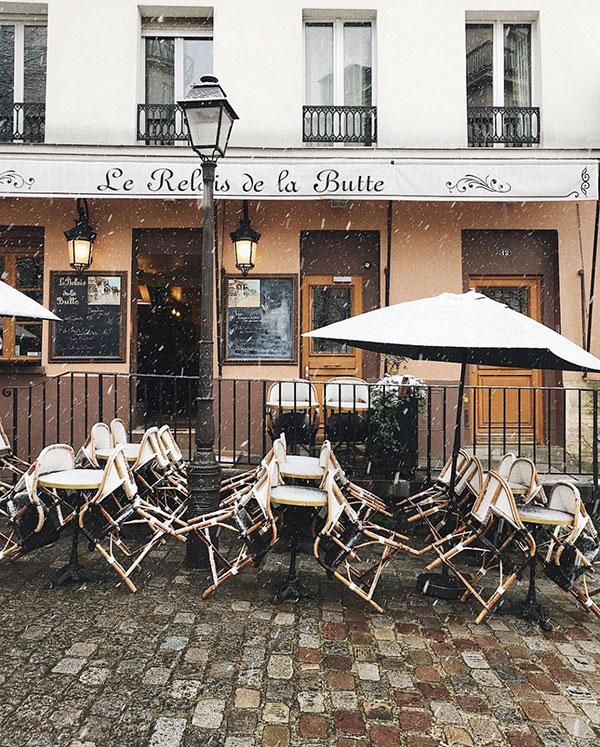 Weekday Wanderlust | From Instagram: Paris Sous La Neige / Paris in the Snow