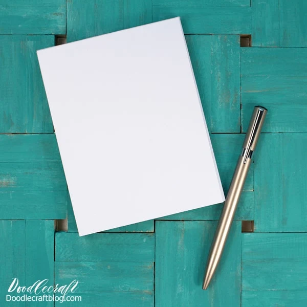Make your own notepads to keep lists, memos and to-do's organized using paper and Mod Podge.