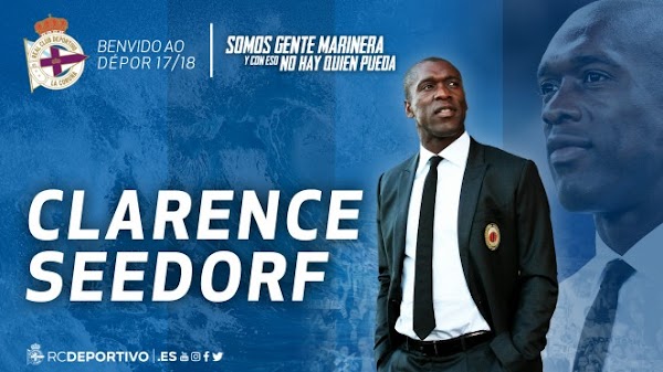 Oficial: Deportivo de la Coruña, Seedorf nuevo técnico