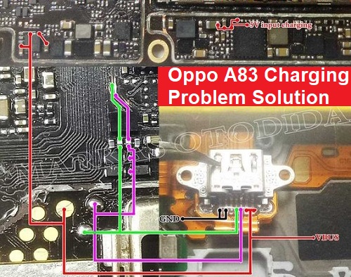 Oppo A83 Charging Problem Solution