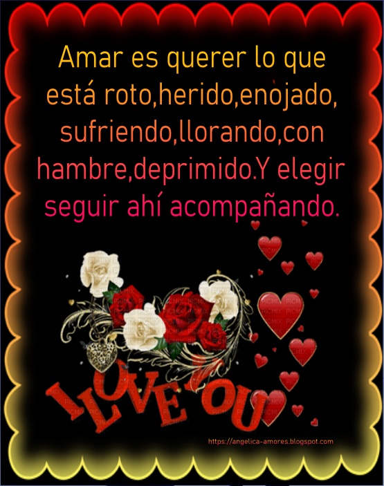 Sueños de Amor Y Magia: Amar es seguir ahí, acompañando