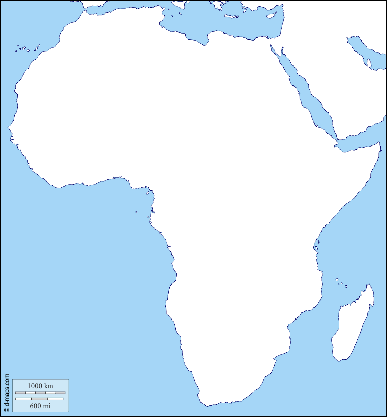 السياسية خريطة افريقيا أفريقيا