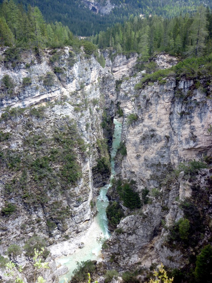 cascate di fanes cortina