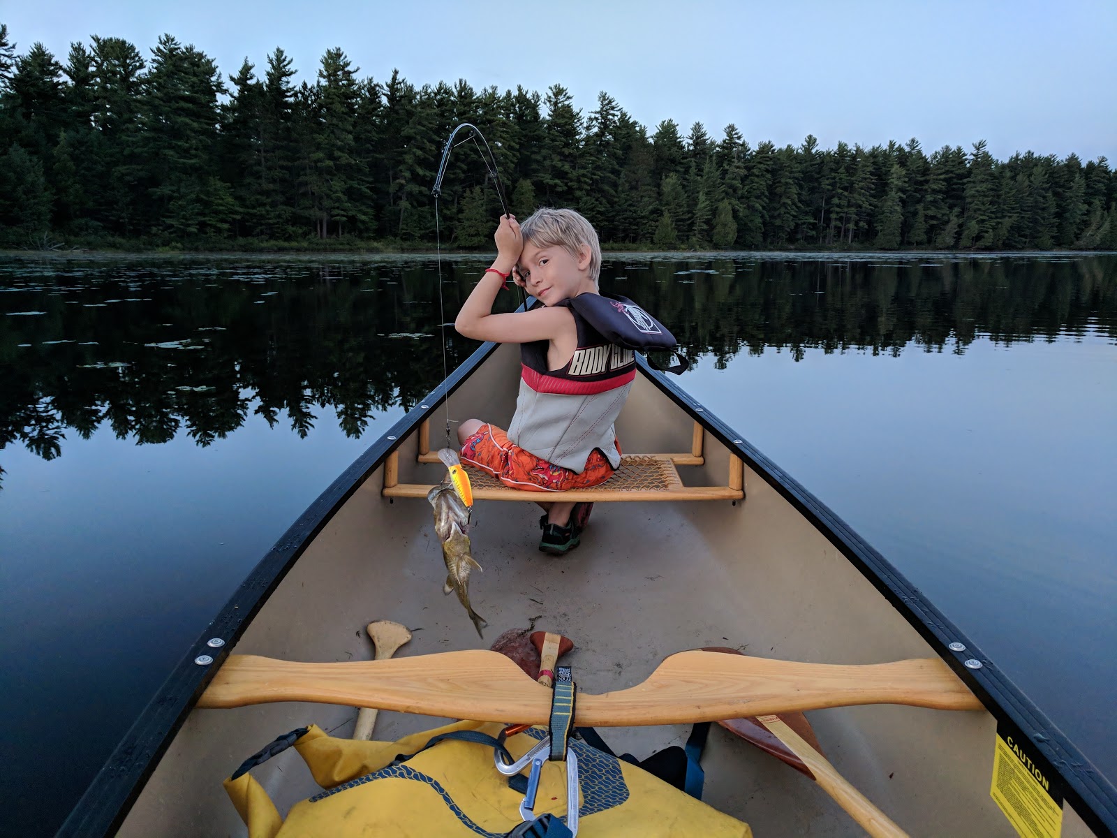 Prospector 16 Family Canoe Trip to Stratton Lake, Algonquin Park